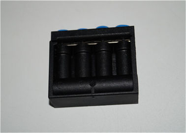 China Black Solenoid Valve For Pneumatic Actuator , Miniature Solenoid Valve VABF-CB-12-V1P4-Q4-Q6 supplier