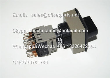 5BB-6102-020 AG225-PL3W22E3 komori push button switch original offset printing machine spare parts supplier
