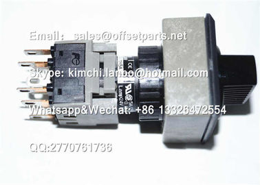 AG225-PL3W22E3 5BB-6101-320 komori three-stage selection switch original part for offset printing machine supplier