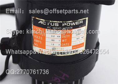 Komori Parts NI20-200FG-X4KT Used Water Rollrt Motor For L540c Offset Printing Machine Spare Parts supplier