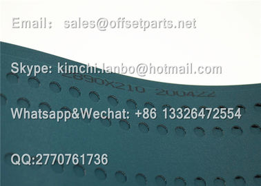 F4.020.292 Green Belt for CD / SM / CX102  XL105 / 105P 2890x210x0.1 mm offset printing machine spare parts supplier